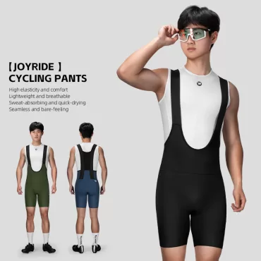 WEST BIKING Cycling Bib Shorts with Shock-Absorb Inner Pad