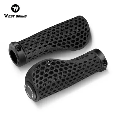 WEST BIKING 3D Printed Honeycomb Handlebar Grips
