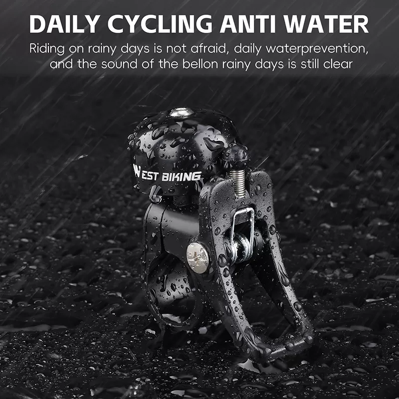 WEST BIKING Aluminum Alloy Bike Bell - Image 7