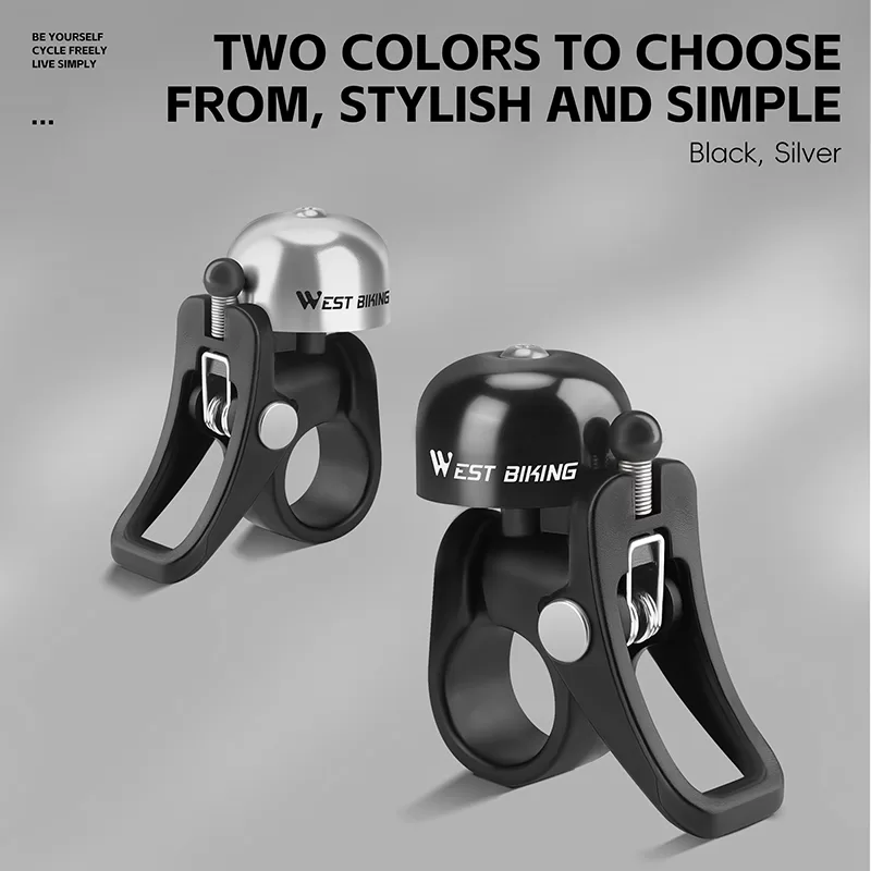 WEST BIKING Aluminum Alloy Bike Bell - Image 9